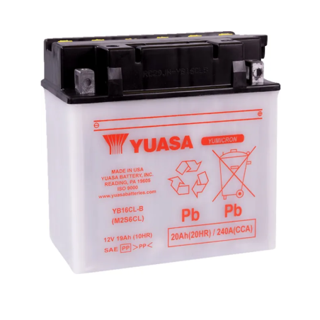 Batterie conventionnelle YUASA pour Jet Ski Kawasaki JF 650 SX, JF 650 TS, JF 650 X-2, JH 750 SS, JH 750 XI, JH 750 XIR