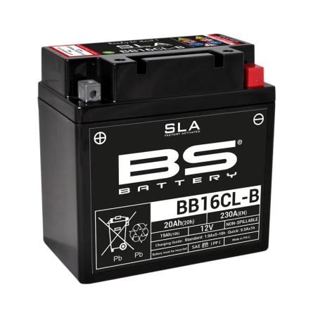 Batterie sans entretien AGM SLA prête à l’emploi BS BATTERY pour Jet Ski Kawasaki JF 650 SX, JF 650 TS, JF 650 X-2, JH 750 SS
