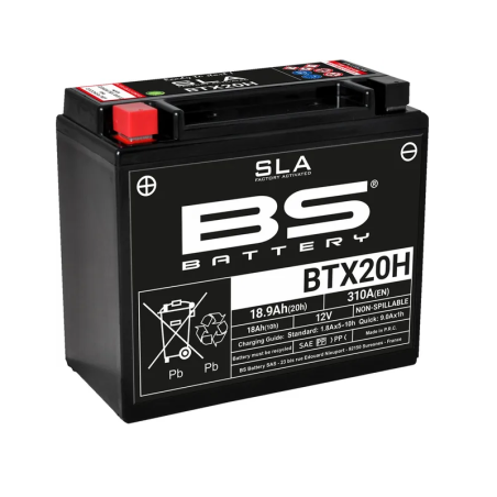 Batterie sans entretien AGM SLA prête à l’emploi BS BATTERY pour Jet Ski Yamaha SIDEWINDER 1000 B-TX, SIDEWINDER 1000 L-TX