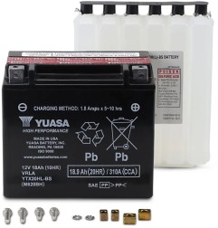 Batterie hautes performances sans entretien AGM pour Jet Ski KAWASAKI JH 1100 ZXI, JH 1200, JH 750 ZXI, JS 440, JS 750 SXI, ...