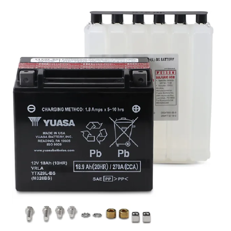 Batterie sans entretien AGM YUASA pour Jet Ski Kawasaki JH 1100 ZXI, JH 1200, JH 750 ZXI, JH 900 ZXI, JS 400, JS 440, JS 550