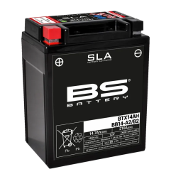 Batterie sans entretien AGM SLA prête à l’emploi BS BATTERY pour Jet Ski Polaris 440 LC, 455 4X4, 500 CARB, ATP 500 HO 4X4