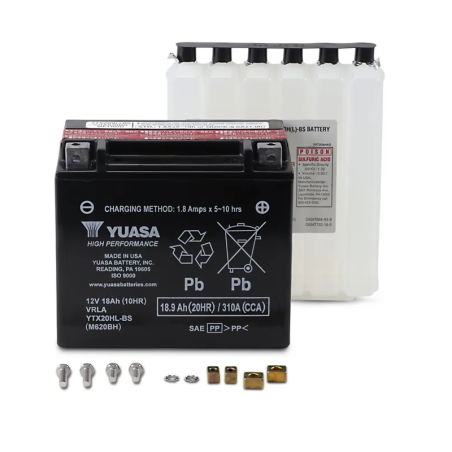 Batterie hautes performances sans entretien AGM YUASA pour Jet Ski Polaris IQ 550 LXT, IQ 600, IQ 600 LX, IQ 600 LXT, IQ 800