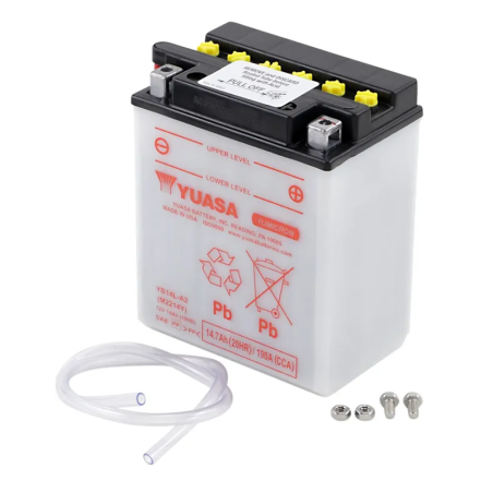 Batterie conventionnelle YUASA pour Jet Ski Kawasaki EX 500 D, GPX 750 R, GPZ 1000 RX, GPZ 500 S, GPZ 750 R, GPZ 900 R, KL 600