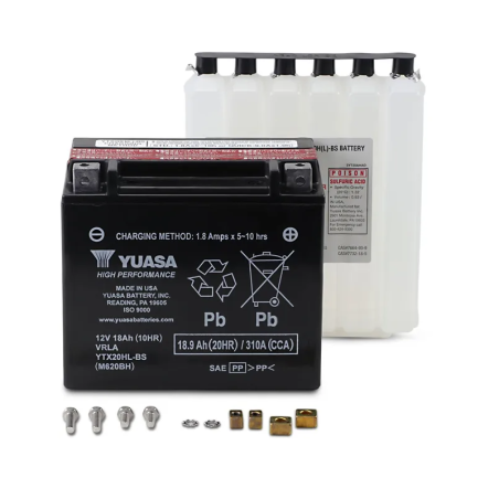 Batterie hautes performances sans entretien AGM YUASA pour Jet Ski Kawasaki JH 1100 ZXI, JH 1200, JH 750 ZXI, JH 900 ZXI