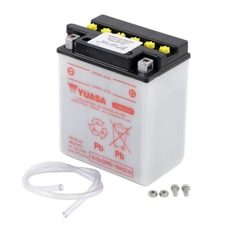 Batterie conventionnelle YUASA pour Jet Ski Yamaha CS 340, CS 340 E, ENTICER 340, EXCEL 3 340, FJ 1100, FJ 1200, FZ 700, FZ 750