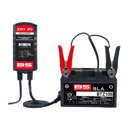 Chargeur batterie/mainteneur de charge SMART avec fonction de reconditionnement BS BATTERY pour Jet Ski Polaris ATP 500 HO 4X4