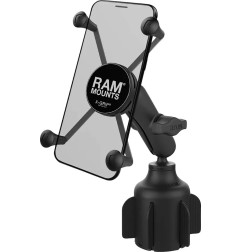 Support X-Grip pour grand téléphone avec base en forme de tasse Stubby RM MOUNT pour Jet Ski