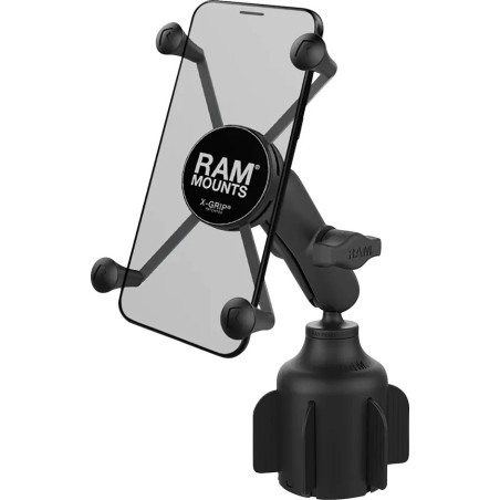 Support X-Grip pour grand téléphone avec base en forme de tasse Stubby RM MOUNT pour Jet Ski