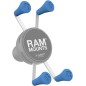 capuchons de fixation de rechange X-Grip CAP BLUE  RAM MOUNTS pour Jet Ski