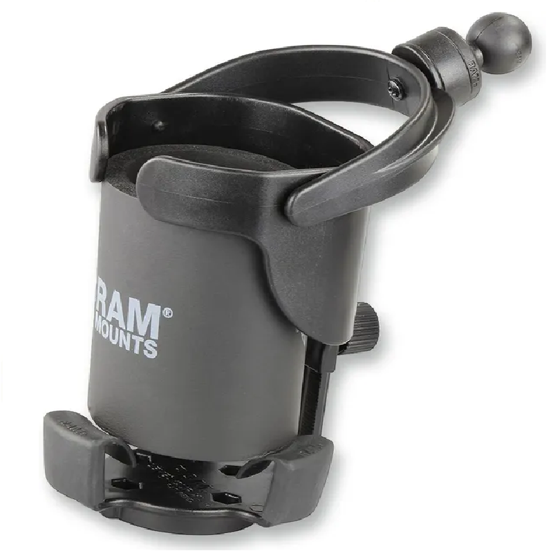 Level Cup BALL WITH XL CUP HOLDER RAM MOUNTS pour Jet Ski Level Cup BALL WITH XL CUP HOLDER RAM MOUNTS pour Jet Ski