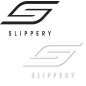 Autocollant découpé à la forme SLIPPERY pour Jet Ski