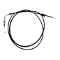 Câble d’accélérateur en vinyle noir WSM pour Jet Ski Kawasaki JS 750 SX, JS 750 SXI