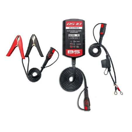 CHARGEUR DE BATTERIE BS10 6 V/12 V-1 A - Prise Royaume-Uni BS BATTERY pour Jet Ski