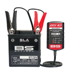 CHARGEUR DE BATTERIE BS10 6 V/12 V-1 A - Prise Royaume-Uni BS BATTERY pour Jet Ski