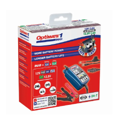 OptiMate 1 DUO TECMATE pour Jet Ski Kawasaki, Polaris, Yamaha, Seadoo A1 250, A1 250 SS, 300 2X4, 300 4X4, AG 200, 3D 780 RFI