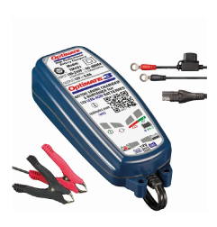 Désulfatage/maintien de charge OptiMate 3 TECMATE pour Jet Ski Kawasaki, Polaris, Yamaha, Seadoo A1 250 SS, 300 4X4, AG 200