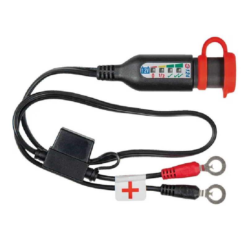Câble d’alimentation permanent OptiMate™ avec indication de l’état de chargement de la batterie TECMATE pour Jet Ski Câble d’alimentation permanent OptiMate™ avec indication de l’état de chargement de la batterie TECMATE pour Jet Ski