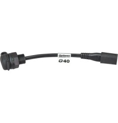 Prise SAE O-40 étanche pour montage sur panneau étroit TECMATE pour Jet Ski