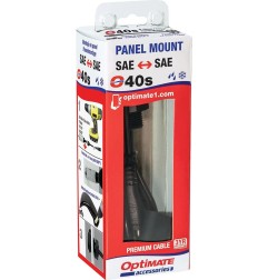 Prise SAE O-40 étanche pour montage sur panneau étroit TECMATE pour Jet Ski