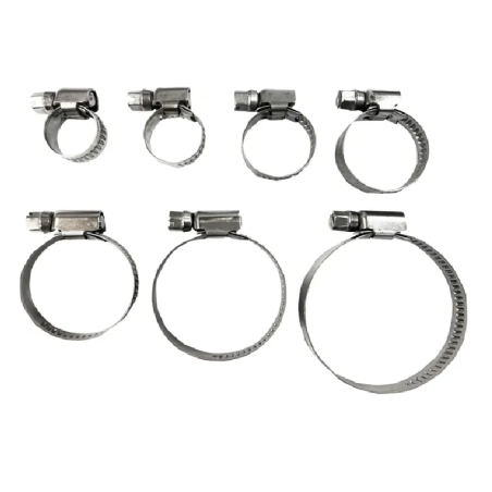 Colliers de serrage en acier inoxydable emboutis PARTS UNLIMITED pour Jet Ski (8-12)