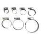 Colliers de serrage en acier inoxydable emboutis PARTS UNLIMITED pour Jet Ski (8-12) Colliers de serrage en acier inoxydable emboutis PARTS UNLIMITED pour Jet Ski (8-12)