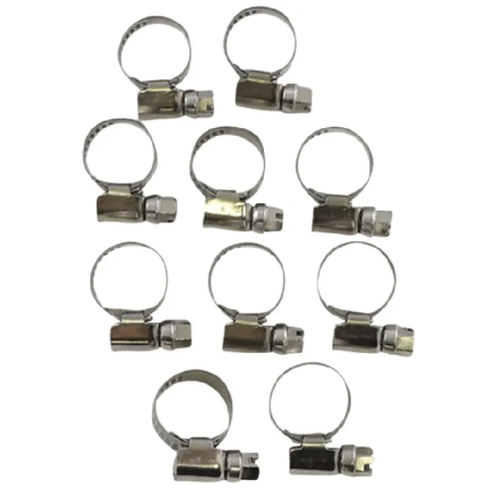 Colliers de serrage en acier inoxydable emboutis PARTS UNLIMITED pour Jet Ski (10-16)
