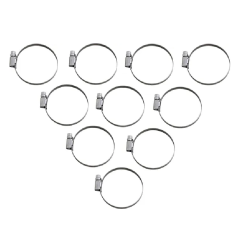 Colliers de serrage en acier inoxydable emboutis PARTS UNLIMITED pour Jet Ski (40-60)