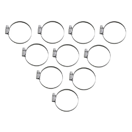 Colliers de serrage en acier inoxydable emboutis PARTS UNLIMITED pour Jet Ski (40-60)