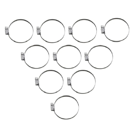Colliers de serrage en acier inoxydable emboutis PARTS UNLIMITED pour Jet Ski (50-70)
