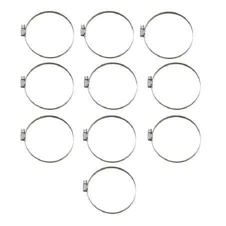 Colliers de serrage en acier inoxydable emboutis PARTS UNLIMITED pour Jet Ski (80-100)