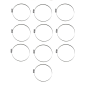 Colliers de serrage en acier inoxydable emboutis PARTS UNLIMITED pour Jet Ski (100-120) Colliers de serrage en acier inoxydable emboutis PARTS UNLIMITED pour Jet Ski (100-120)