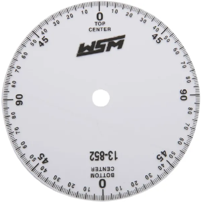 Disque gradué de moteur WSM pour Jet Ski