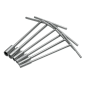Kit de clés en « T » 6pcs pour douilles métriques MOTION PRO pour Jet Ski Kit de clés en « T » 6pcs pour douilles métriques MOTION PRO pour Jet Ski