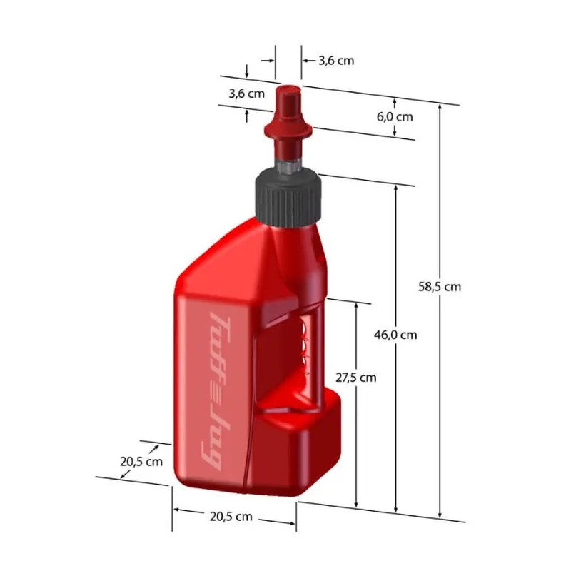 TUFFJUG VS RIPPERCAP 10L TUFF JUG pour Jet Ski TUFFJUG VS RIPPERCAP 10L TUFF JUG pour Jet Ski