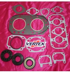 Pack joint moteur complet VERTEX pour KAWASAKI JS 440 de 1977, 1978, 1979, 1980, 1981, 1982, 1983, 1984, 1992